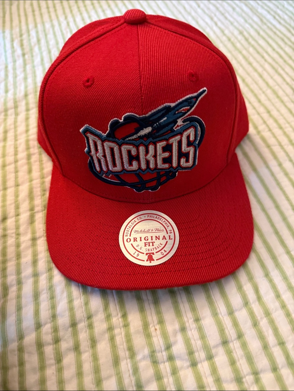 Mitchell & Ness Houston Rockets Snapback Hat